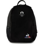 Sac � dos - le coq sportif - ess p24 - noir - 30 litres - officiel paris 2024