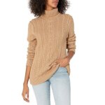 Essentials - ae1896978 - ch - xs - amazon pull col roule en maille torsadee style irlandais (grandes ...