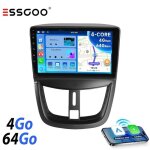 Essgoo autoradio android 14 4 + 64go pour peugeot 207 2006 - 2015 carplay voiture gps doppel din lecteur ... Essgoo autoradio android 14 4 + 64go pour peugeot 207 2006 - 2015 carplay voiture gps doppel din lecteur ...