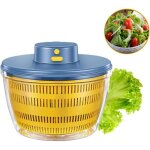 Essoreuse à salade automatique sans fil usb 4000 ml déshydrateur automatique pour fruits et légumes assèchemen ... Essoreuse à salade automatique sans fil usb 4000 ml déshydrateur automatique pour fruits et légumes assèchemen ...