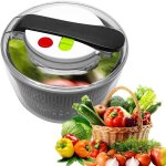 Essoreuse � salade avec couvercle 3l essoreuse � salade type de presse s�che l�gumes � laitue de cuisine ...