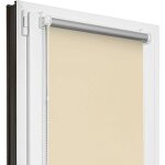 Estika - store enrouleur thermique sans per�age sur mesure - couleur beige - 80x220 cm - protection chaleur ...