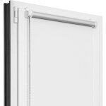 Estika - store enrouleur thermique sans per�age sur mesure - couleur blanc - 50x220 cm - protection chaleur ...