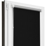 Estika - store enrouleur thermique sans per�age sur mesure - couleur noir - 55x150 cm - protection chaleur ...