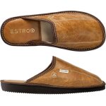 Estro chaussons homme pantoufles homme - cuir mules homme laine pantoufle homme semelle inoubliable rust ...