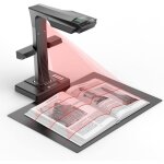 Et24 pro scanner de livres professionnel 24mp avec hdmi scanner de livres a3 avec laser scanner de documents ...