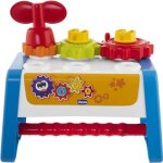 Etabli d'activits 2 en 1 - chicco - multicolore - engrenages et table de travail