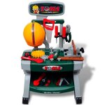 Établi - jouet avec outils pour enfants vert + gris - - mothinessto4440 Établi - jouet avec outils pour enfants vert + gris - - mothinessto4440