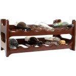 Casier  bouteilles modulable artecsis 12 bouteilles ? cave  vin en plastique 60x28x28 cm (lxlxh) marron ...