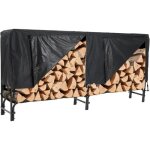 Étagère à bûches avec housse de protection - aide à lempilage pour lintérieur - abri bois range buches ... Étagère à bûches avec housse de protection - aide à lempilage pour lintérieur - abri bois range buches ...
