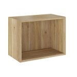Etag�re cube murale meuble �tag�re coloris ch�ne mauvella - longueur 5050 x profondeur 2790 x hauteur ...