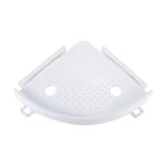 �tag�re dangle - cuneary - caddy de douche - ventouse - plastique - blanc