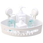 tagre de douche dangle  ventouse petite tagre de salle de bain panier de rangement en plastique ...