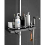 - tagre douche porte savon douche salle de bain rangement douche sans percage avec porte savon douche ...