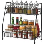 tagre  pices cuisine porte - pices en mtal rangement epices cuisine pour comptoirtagre de rangement ...