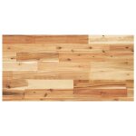 �tag�re flottante en acacia - vidaxl - 80x40x4 cm - finition � lhuile - r�sistant � leau - montage mural ...