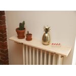 Etagre en marbre pour radiateur - rose aurore - 60x16cm