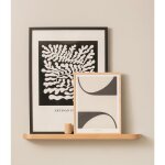 �tag�re murale kazai. � toke en bois v�ritable flottante et �l�gante pour d�co et rangement