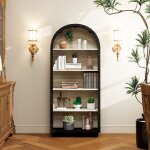 tagre ouverte 5 niveaux - style europen - arc - cadre mtal peint - base antidrapante