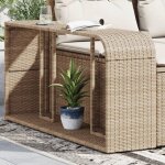 tagres de rangement 2 pcs beige rsine tresse