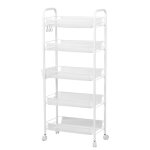 �tag�res de rangement - corbeille � fruits 5 niveaux - desserte de cuisine � roulettes - paniers empilables ...