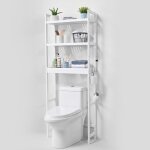 Étagère wc - vevor - meuble de rangement au - dessus des toilettes réglable à 3 niveaux - convient à ... Étagère wc - vevor - meuble de rangement au - dessus des toilettes réglable à 3 niveaux - convient à ...