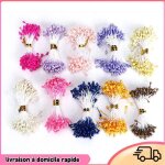 �tamine de fleur artificielle accessoire d�coratif bijoux faits � la main 900 pi�ces 3mm