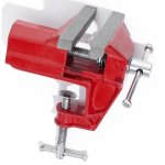 tau agrafe en fonte - - ouverture maximum des mors 55 mm - base tournante