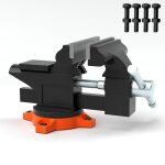 �tau �tabli polyvalent largeur m�choire - duoku - 114 mm - base de verrouillage pivotante � 240 � - �tau ...