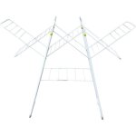 Etendoir  linge accordon extensiblejusqu 33mtres pour faire scher une grande quantit de vtementrepliez ...