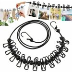 Etendoir linge exterieur rglable avec clips pour voyage couleurs multiples largeight Etendoir linge exterieur rglable avec clips pour voyage couleurs multiples largeight