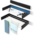 �tendoir mural 80cm etendoir linge interieur pliable etendoir linge mural design compact et concis gain ...