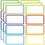 �tiquettes autocollantes effa�ables � sec pour conteneurs de stockage autocollants en vinyle (2x4 inches) ...