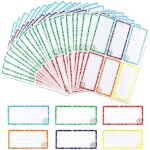�tiquettes autocollantes personnalis�es scolaires �tiquettes adh�sives pr�nom multicolores pour cahier ...