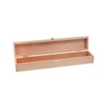 Etui en bois pour aiguilles � tricoter - 7 x 43. 5 x 8 cm - milward(. . . ) - marron