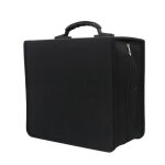 �tui cd pour 400 cd / dvd / blu - ray classeur de rangement noir