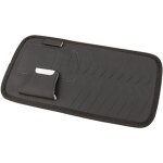 �tui cd de voiture support cd de pare - soleil de voiture poche de rangement de pare - soleil (noir)