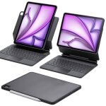 �tui clavier esr rebound 360 pour ipad air 13 m2 (2024) support r�glable protection 360� couleur anthracite ...