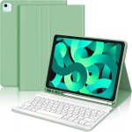 Etui clavier pour ipad air 5 2022 / air 4 2020 azerty clavier bluetooth magntique dtachable pour ipad ...