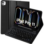 Étui de clavier pour ipad pro 11m4(2024)avec clavier bluetooth allemand(qwertz)et porte - stylo pour ... Étui de clavier pour ipad pro 11m4(2024)avec clavier bluetooth allemand(qwertz)et porte - stylo pour ...