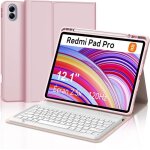 tui clavier pour redmi pad pro 121 pouces coque clavier smart cover avec support de veille automatique ...