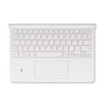 tui clavier samsung ef - dx725 - galaxy tab s9 fe - blanc - qwertz - pogo - s pen
