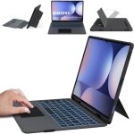 Étui avec clavier pour samsung galaxy tab s10 ultra / s9 ultra / s8 ultra : 7 couleurs rétroéclairées ... Étui avec clavier pour samsung galaxy tab s10 ultra / s9 ultra / s8 ultra : 7 couleurs rétroéclairées ...