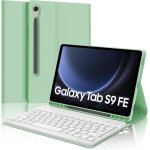 tui clavier pour samsung galaxy tab s9 fe 10. 9 pouces - azerty franais clavier dtachable sans fil ...
