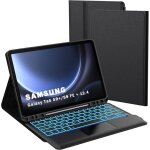 Étui de clavier pour samsung galaxy tab s9 fe plus / s9 plus 124 ? 7 couleurs déclairage touchpad folio ... Étui de clavier pour samsung galaxy tab s9 fe plus / s9 plus 124 ? 7 couleurs déclairage touchpad folio ...