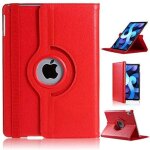 Etui coque pour apple ipad air 13 2025 m3 5g rotatif 360 degr�s rouge - housse protection pochette case ...