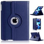 Etui coque bleu pour apple ipad air 11 2025 m3 5g rotatif 360 degr�s - housse protection pochette case ...