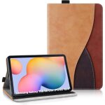 �tui coque pour samsung galaxy tab s6 lite 1042024 / 2022 / 2020 �tui housse de protection cuir pu avec ...