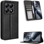 Etui coque pour xiaomi 14t pro[housse en cuir pu premium] [etui  rabat] [pochette de portefeuille] [anti ...