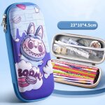 Étui à crayons 3d labubu personnalisé avec dessin animé?boîte à stylos kawaii pour enfantsaccessoire ... Étui à crayons 3d labubu personnalisé avec dessin animé?boîte à stylos kawaii pour enfantsaccessoire ...